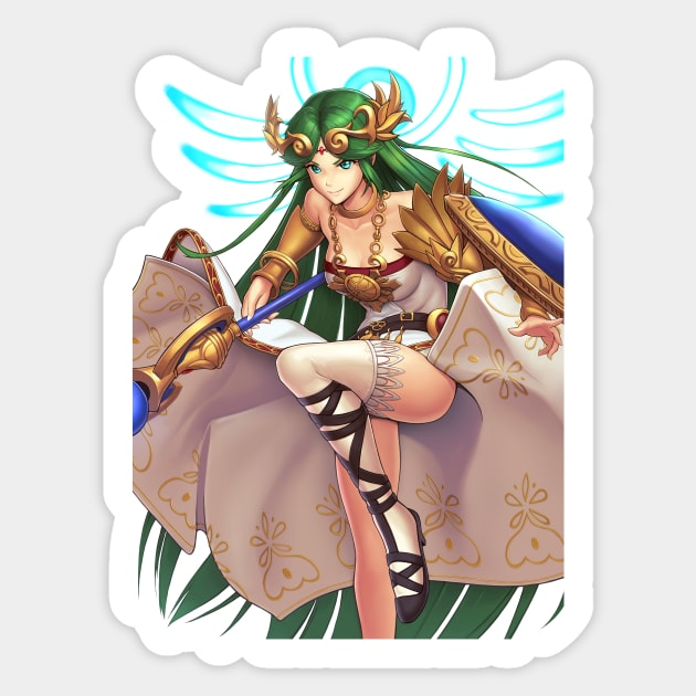 Palutena Sticker by hybridmink